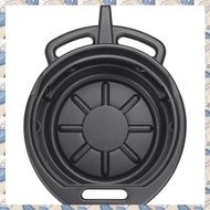 (BVWG) 7.5L Plastic Oil Drain Pan Wast Engine Oil Collector Tank Oil Trip Tray For Repair Car Fluid