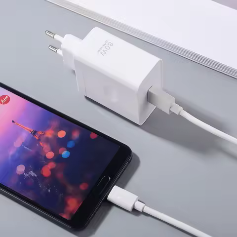 80W SuperVooc Charger For OPPO Find N6 N5 N3 A6 X9 X8 X7 X6 Pro Reno 15 14 13 12 EU Super Fast Charg