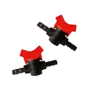 1Pcs Irrigation System 8/11mm Hose Waterstop Connector Garden Watering Water Flow Control Valve 3/8'' Irrigation Mini Switch