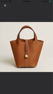 Hermes Picotin 18 Gold 金棕金扣