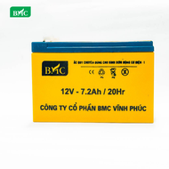 Ắc quy BMC 12V- 7.2AH (Dùng cho các bình phun BMC 16L BMC 18L super BMC 18L 2.0 super)