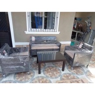 Brand New Oriiginall Rattan Sala  complete Sets