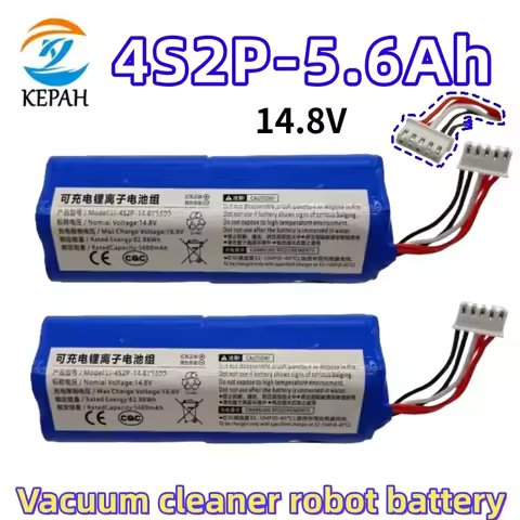 S10-Li-144 Rechargeable Battery｜Fits ECOVACS T5Max/T9/X1/Ozmo T8+/DX93/950/920/DX9G & Yeedi 2 Hybrid
