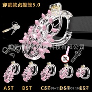 HF Haifan Cobra Chastity Lock with Nail cb Lock Male Cock Cage Use Pseudo-Mother Bondage