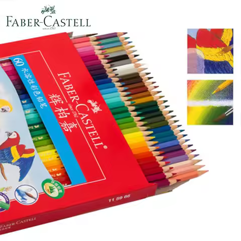 Faber Castell 12/24/36/48 Colors Prismacolor Colored Pencils Non-toxic Lapis De Cor Profissional for