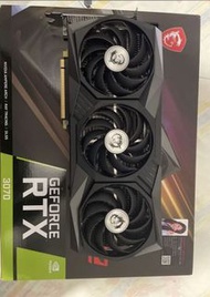 有盒98%新 MSI 微星 GeForce RTX 3070 GAMING Z TRIO 8G 顯示卡