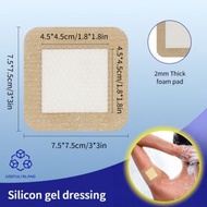 實用島 - 【2貼 | 高吸收滲液】硅凝膠泡沫敷料 傷口護理 臀部壓瘡傷口貼 傷口墊 不沾粘敷料貼 透氣設計 傷口護理