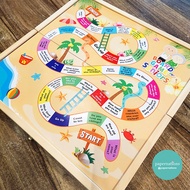 Board Game for Seniors Elderly Game/ 7-in-1 Games/ Birthday Gift/