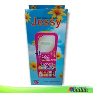 Baitun Kaca Rak Dinding Kamar Mandi / Tempat Penyimpanan Sikat Gigi Sabun Cuci Muka / Cermin Rak Pla