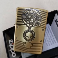 Brass Harley Davidson Zippo Lighter