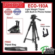 Tripod Takara Eco-193A+Tripod Bag &amp; Phone Holder Mph-A