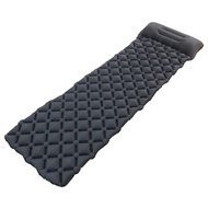 Ultralight Sleeping Pad Fast Filling Air Bag Camping Mat Inflatable Tent Mattress With pillow Life Rescue Cushion Pad X160D