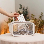 Wedding Card Box, Card box for Wedding, Money Box, Personalized Memory box, Wooden Envelope Box, Kee