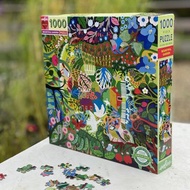 eeBoo 1000片拼圖-花團錦簇Bountiful Garden 1000 Piece Puzzle
