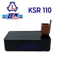 กล่องไฟ กล่องซีดีไอ CDI KSR 110 ตาเหลี่ยม รุ่นแรก (5 แจ็ค) คาร์บู (คาวา) (LEK CDI)