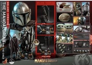 全新 啡盒未開 現貨 1比4 hottoys HotToys 1/4 曼達洛人 與 古古 The Mandalorian & The Child Deluxe Ver QS017 豪華版 特別版