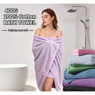 100% Cotton SM Department Store Quality 400G Bath Towel - Makapal at Sumisipsip, Pang-hotel at Spa