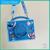 Strap Case Compatible For For OPPO Pad Air2 11.4inch Pad Neo 2024 soft glue stand monster cartoon Ca