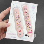 XingStar Cat Silicone Strap for XiaoGenius Phone Watch Anti-Loss Cartoon Design Protective Replaceme