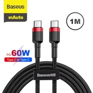 Baseus Pd 2.0 20V 3A 60W Fast Charge Type-C Data Cable