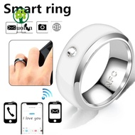 ZILUOLAN Finger Digital Ring, Wearable Connect Stainless Steel NFC Smart Ring, Creative Waterproof M