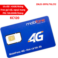 Sim Mobi KC120 Sim hỗ trợ người dùng lướt web với 1.5Gb tốc độ cao 1 ngày Free nội mạng + 50p ngoạ