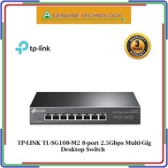 TP-LINK TL-SG108-M2 8-port 2.5Gbps Multi-Gig Desktop Switch ( SG108 M2 ) - 3 Years Local Warranty