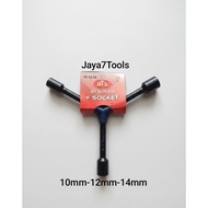 ATS Y Socket Wrench 10-12-14/ Y Socket 10mm-12mm-14mm ATS