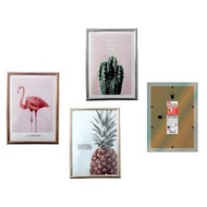 Daiso Simple Photo Frame 23.2x1x31.8cm. (Mixed Colors) Photo Frame Picture Frame Wall Decoration