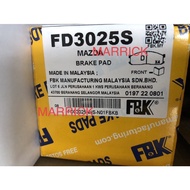 Ford Maxi front brake pad FBK