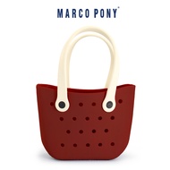 Marco Pony กระเป๋า สีแดง ตรุษจีน กระเป๋าถือ วัสดุ EVA แบบกันน้ำ Lunar New Year 2025  Limited Edition
