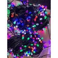 50M Diamond Flashing Light, 50M Led String for Outdoor Decoration Waterproof 240 Bulbs - 10m flashin