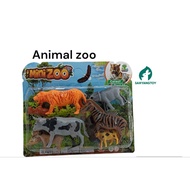 Animal Zoo Character Animal Toys for Children Set, Character Animal Toys