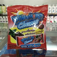 Dynamite Chews mint-flavored chocolate chewing candy, 125g pack, original Thai product