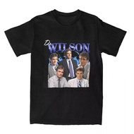 Pakaian Lelaki T-Shirt Dr Wilson House T-Shirt Hipster MD Blue Flames Tee Baju Streetwear Cetakan 10