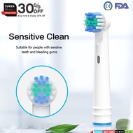 Toothbrush Head For oral b For Braun Replacement Brush heads GUM CARE Cross 3d white  /7000 DB4510 D