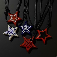 Y2K clay rope necklace | Clay Necklaces | Grape necklace | Free style888 Y2K necklace