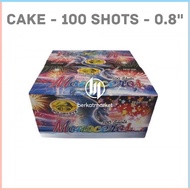 Petasan Kembang Api Cake 100 Shot Firework Roket Roman Candle 5 8 500
