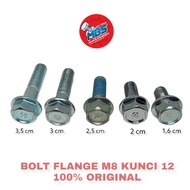 D.a.P FLANGEBolt 12 BOLT, HAT Original M8 16 M8 20 m 8 325 m8x30 m8x35 BAUD 12 ORIGINAL