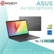 Laptop Asus K431EQ EB751IPS Core I7 1165G7 Ram 8 Gb Ssd 512 Gb MX350 2