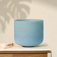 Hye-eun 8inch Lapis lazuli Gemstone Fusion Crystal Singing Bowl 432hz/440hz/528hz with/without Bag