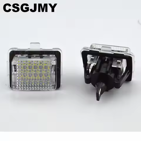 Error Free SMD LED Number License Plate Light Kit for Mercedes W204 W212 C207 C216 W221 car license 
