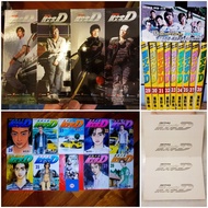 頭文字D 電影主角閃卡書簽頭文字D漫畫散書9本 29-35,37,39期