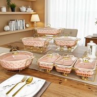 Pink gold ceramic buffet pink buffet/ luxury buffet/