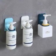 MARISAR Seamless Non-marking Sticker Shower Shelf Rack Self Adhesive Hand Soap Hand Sanitizer Rack Shampoo Holder Bathroom Tools Shower Gel Rack Hanging Bracket