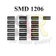 Resistor SMD 1206 100K~910K (30 PCS)