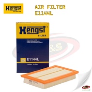 Hengst - Engine Air Filter - Air Filter E1144L for Mercedes C, E, GLC, SLK