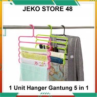GANTUNGAN 5 in 1 Hanger Hanger/Clothes Hanger/hijab Hanger/5 in 1 hijab Hanger/5 in 1 Hanger/5 in 1 
