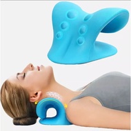 Eva Neck and Shoulder Relaxer, C-Shape T-Shape Cervical Traction Device, Relax Spine Alignment, Chir