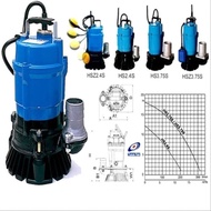 Pompa Celup Tsurumi HS3.75S Mesin Pompa Celup Air Kotor Submersible